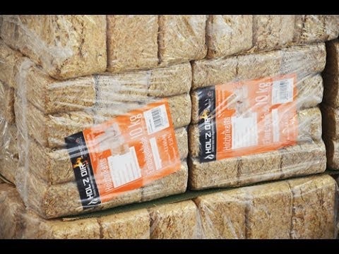 WEIMA Holzpaletten Recycling und Brikettherstellung