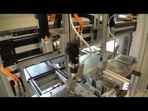 Mehrschlittenachse für beengte Platzverhältnisse