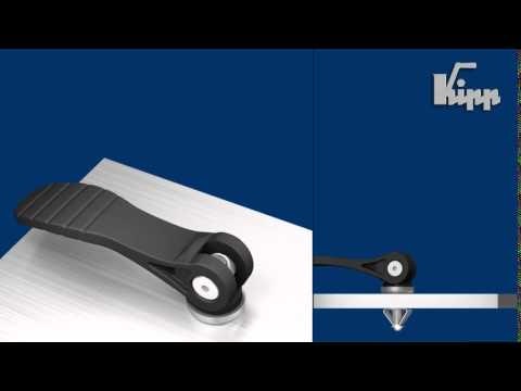 KIPP Exzenterhebel Schnellverschluss