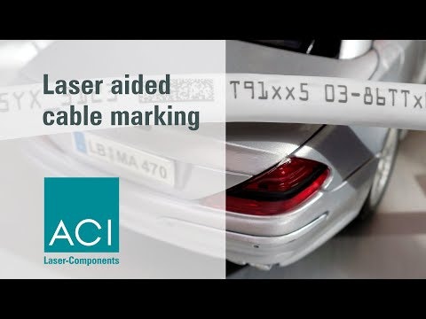 Kabelbeschriftung mithilfe der Lasergravur