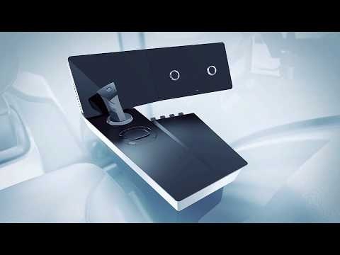 Bedienkonzept (HMI) für Landmaschinen, wie Traktoren und Mähdrescher, von Preh