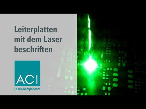 Leiterplatten mit Beschriftungslaser kennzeichnen