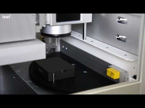 Automatisierte Lasermarkieranlage nach Kundenvorgabe.