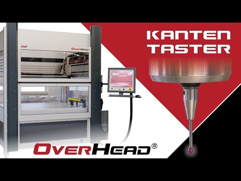 Overhead CNC Portalfräse für große Verfahrwege bei kleinem Platzbedarf - als Vollausstattung mit Kantentaster