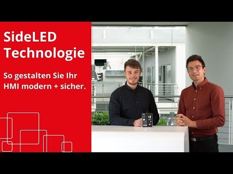 SideLED Technologie - optimale HMI Beleuchtung