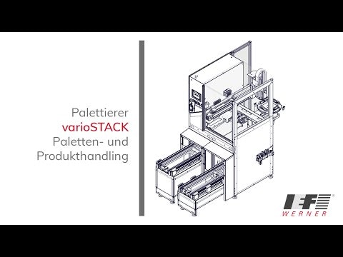 varioSTACK Bandbeladung mit Produkthandling - Automatisierung Palettierer