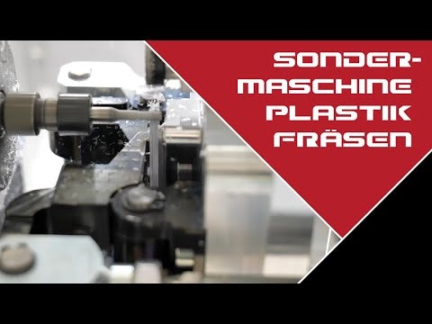 Fräsbearbeitung im gedrehten Koordinatensystem mit unserer Sondermaschine