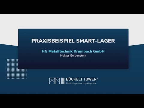Böckelt Tower Blechlager Testimonial HG Metalltechnik GmbH kassettenregal
