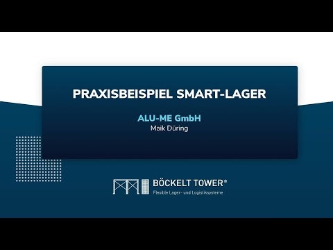 Böckelt Tower Blechlager Testimonial - ALU-ME GmbH regalsysteme