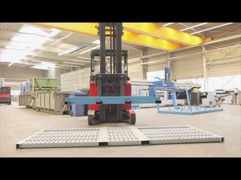 Der Böckelt Tower Entpalettierer tafelmaterial