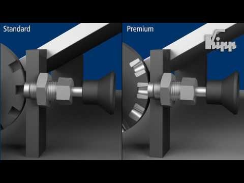 KIPP Arretierbolzen Premium