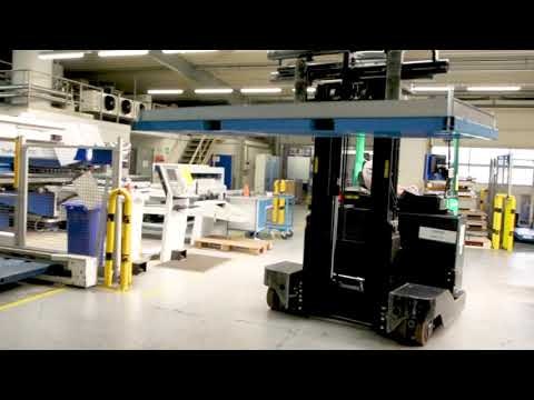 Böckelt Tower the smart tower. Intelligent storage system for sheet metal plates storagesolution