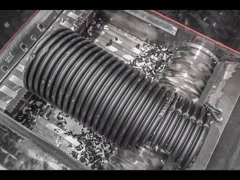 WEIMA WLK 1000 & WNZ 310/600 - 2-Stage-Pipe-Shredding-System
