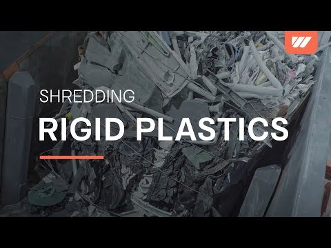 WEIMA Zerkleinerer WKS 1800 hydro zerkleinert gebrauchte starre Plastikabfälle