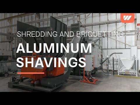 thyssenkrupp Automotive Body Solutions: Aluminium Späne Zerkleinerung und Brikettierung mit WEIMA