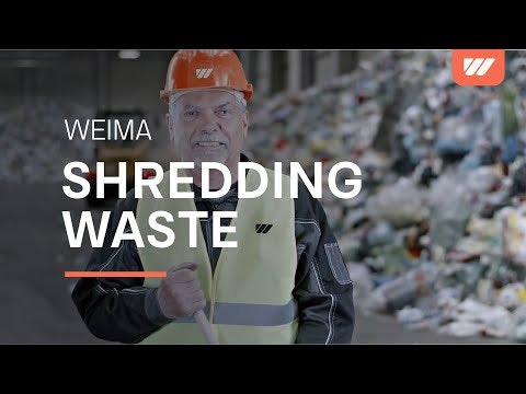 Die ultimativen WEIMA Abfall Zerkleinerer