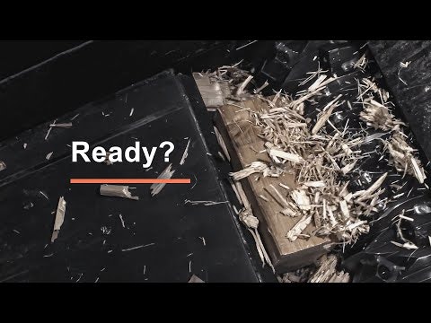 Holz Zerkleinerung und Brikettierung mit WEIMA