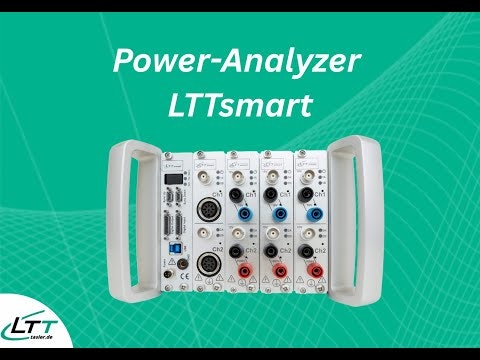 Power-Analyzer LTTsmart mit der Messoftware LTTpro live in Action am Prüfstand