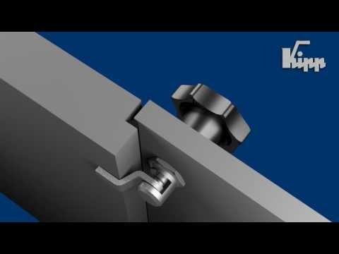 KIPP Kompressions-Drehriegel