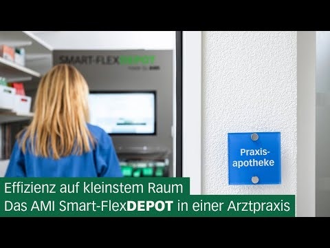 Effizienz auf kleinstem Raum: Das AMI Smart-FlexDEPOT in einer Arztpraxis
