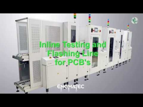 #Automation Line for PCB's - #Inline Testing and Flashing