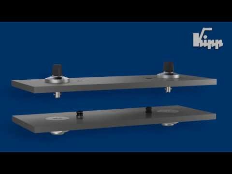 KIPP Drehspannriegel: Drehen – Klemmen – fertig!