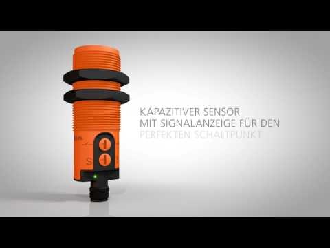 Kapazitiver Sensor mit Signalanzeige für den perfekten Schaltpunkt 